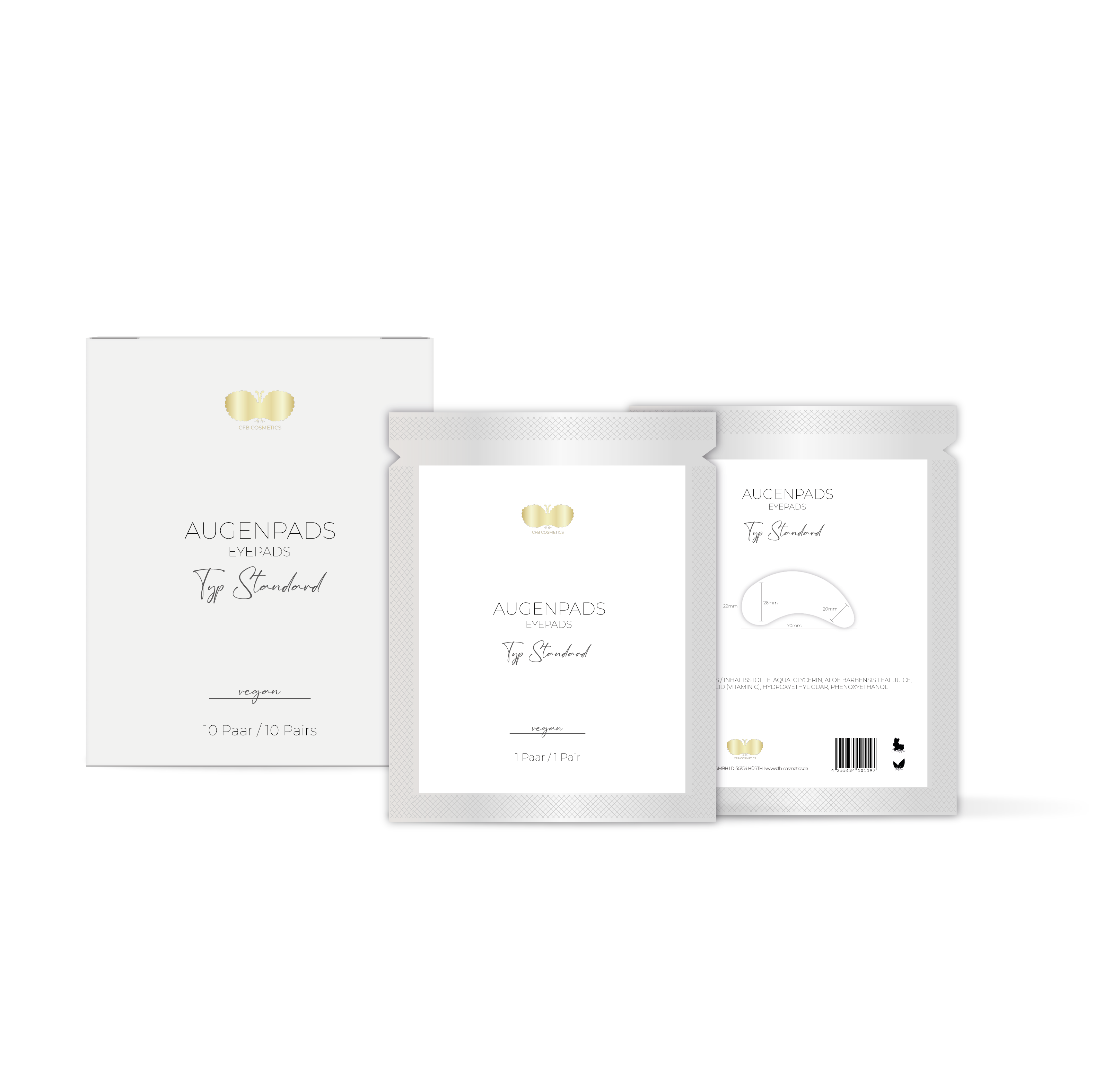 Eye pads | Standard type Eye pads | Standard type