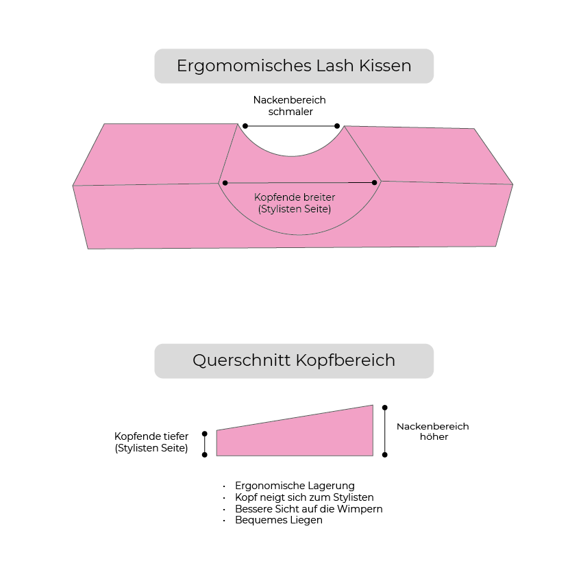 Lashes cushion | imitation leather