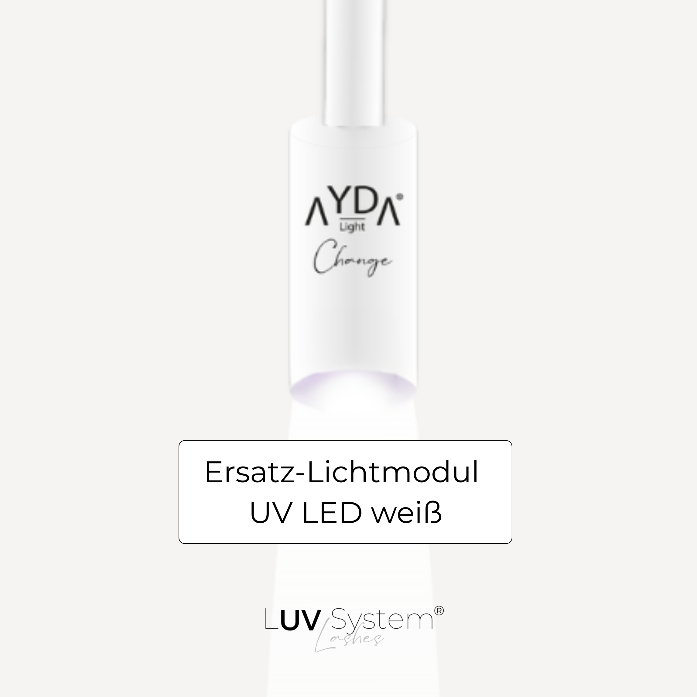 Replacement light module | CHANGE UV lamp | white LED 