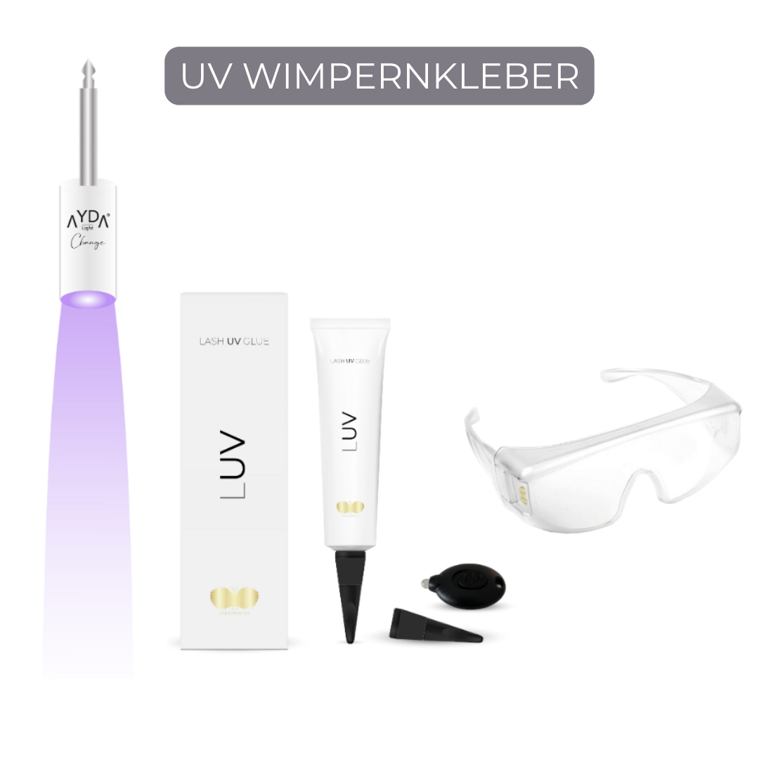 Light-curing UV eyelash glue