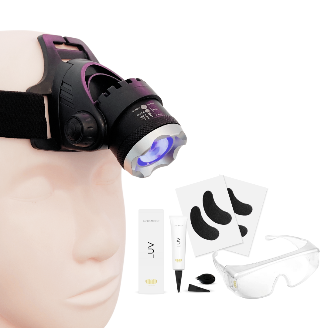 UV Lampen Set | Kopflampe