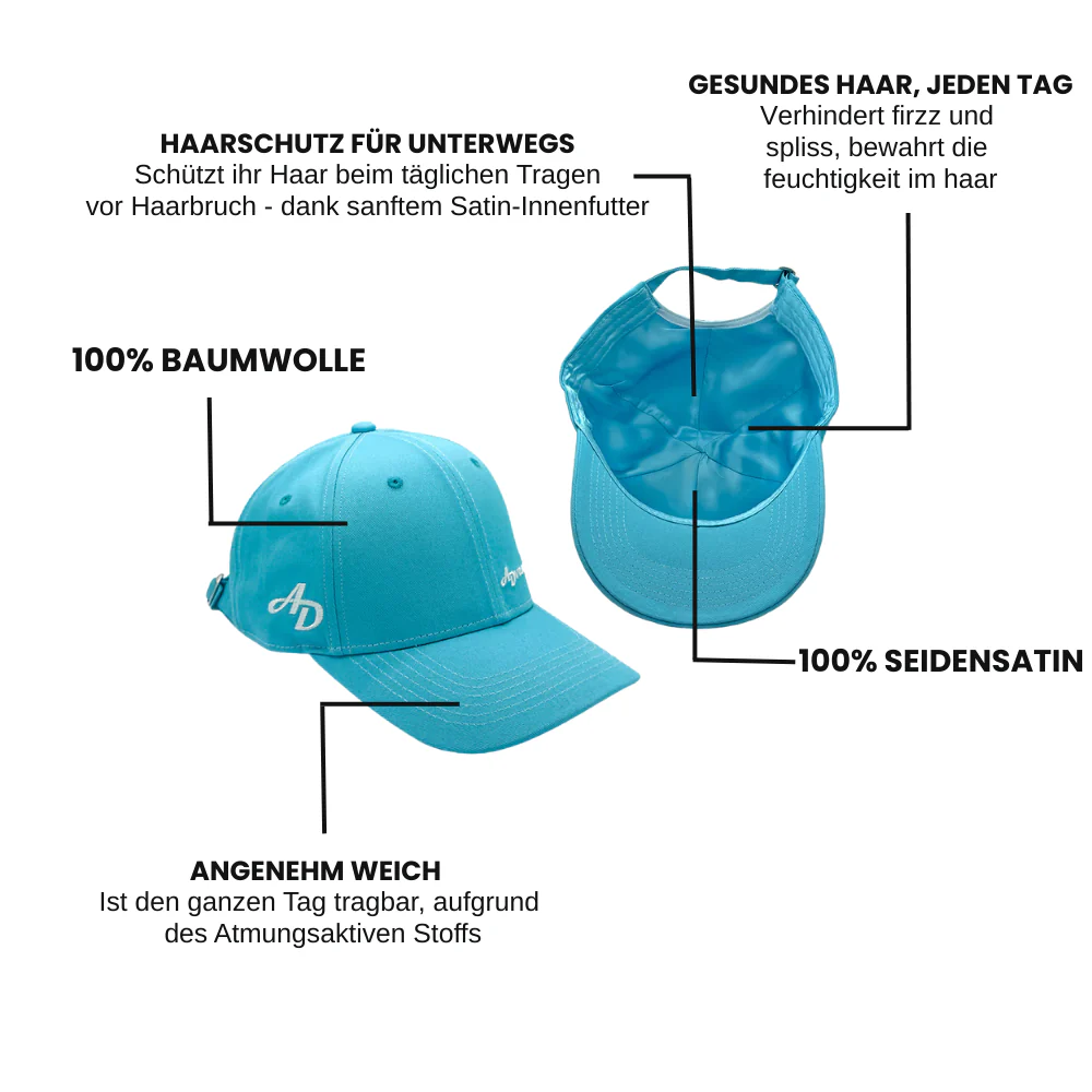 Haarschonende Cap | Advancing® Ventura | mit Seidensatin