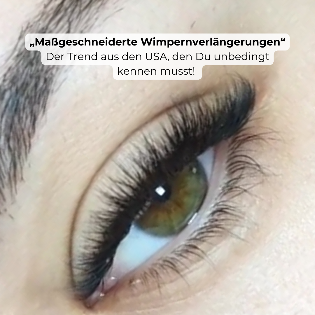 Maßgeschneiderte Wimpernverlängerungen: Der Trend aus den USA, den Du unbedingt kennen musst! 🌟