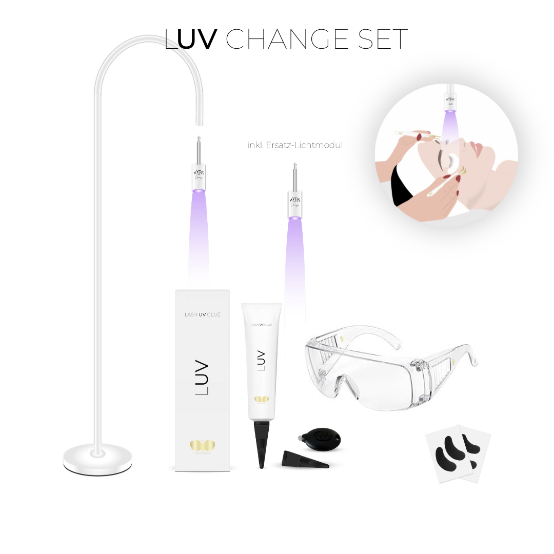 UV Lampe Set | CHANGE | UV Wimpernverlängerung