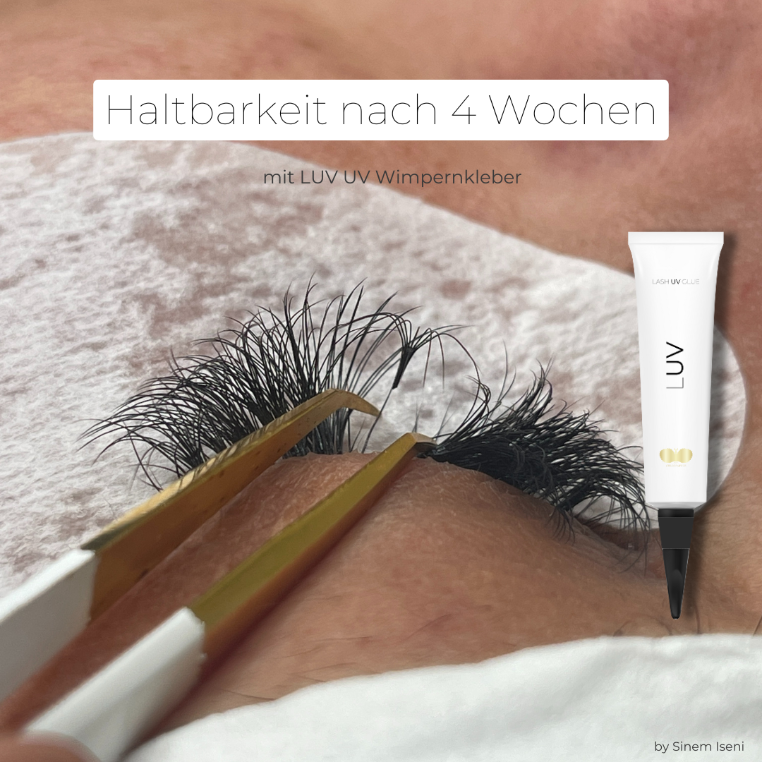 !! VORBESTELLUNG LIEFERDATUM ca. 10.11.25 !! UV Wimpernkleber | transparent | Auch für Haar Extensions !! VORBESTELLUNG LIEFERDATUM ca. 10.11.25 !! UV Wimpernkleber | transparent | Auch für Haar Extensions