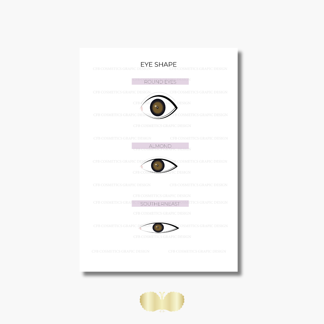 2RpaBQvp3lso6i Augenformen Wimpernverlängerung | Wimpernstudiobedarf | Digital