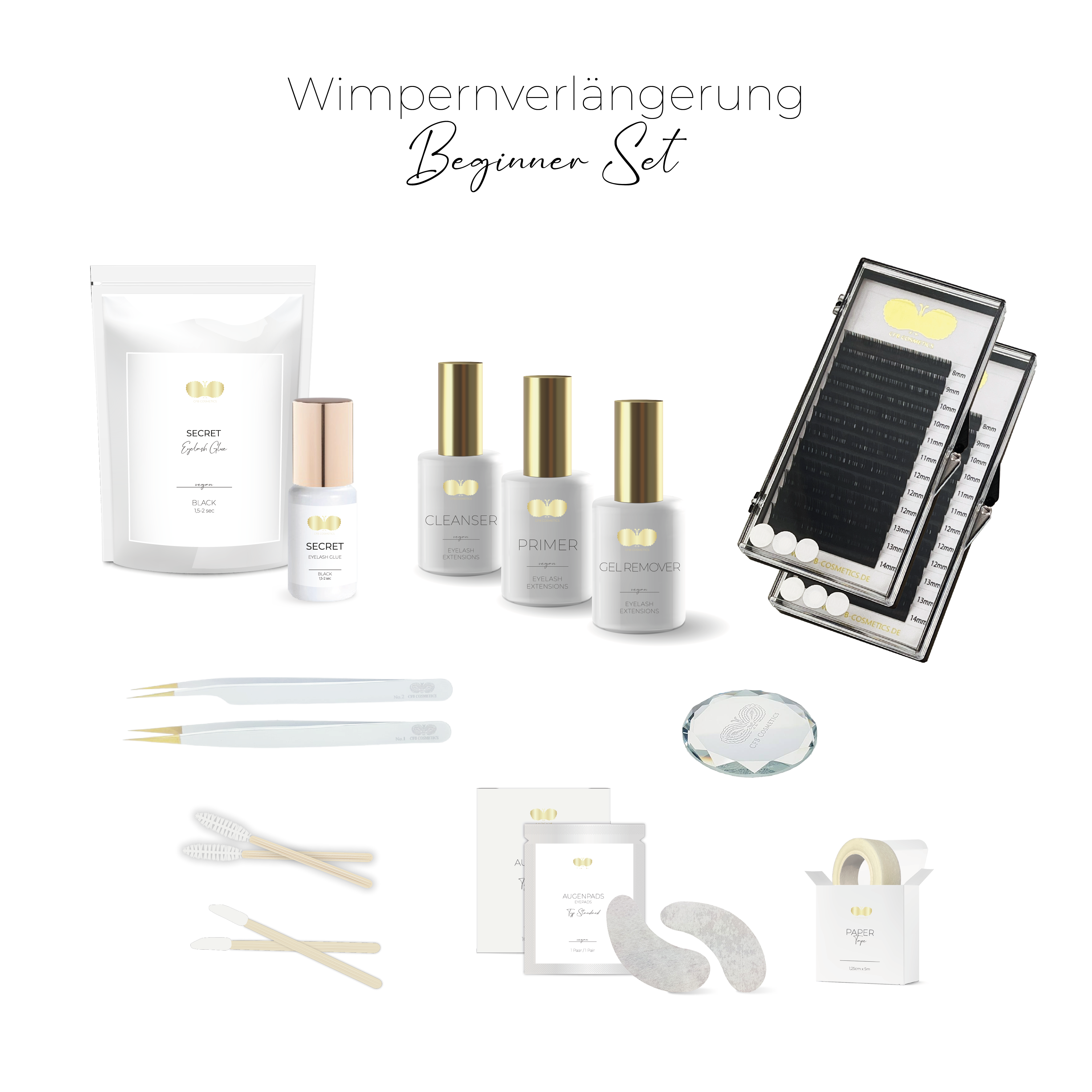 Eyelash extensions | Beginner Set Eyelash extensions | Beginner Set
