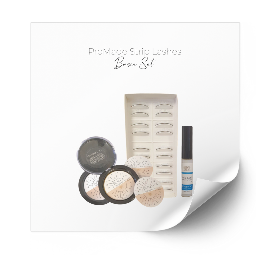 Pro Made Strip Lashes | incl. Starter Set | Online Training