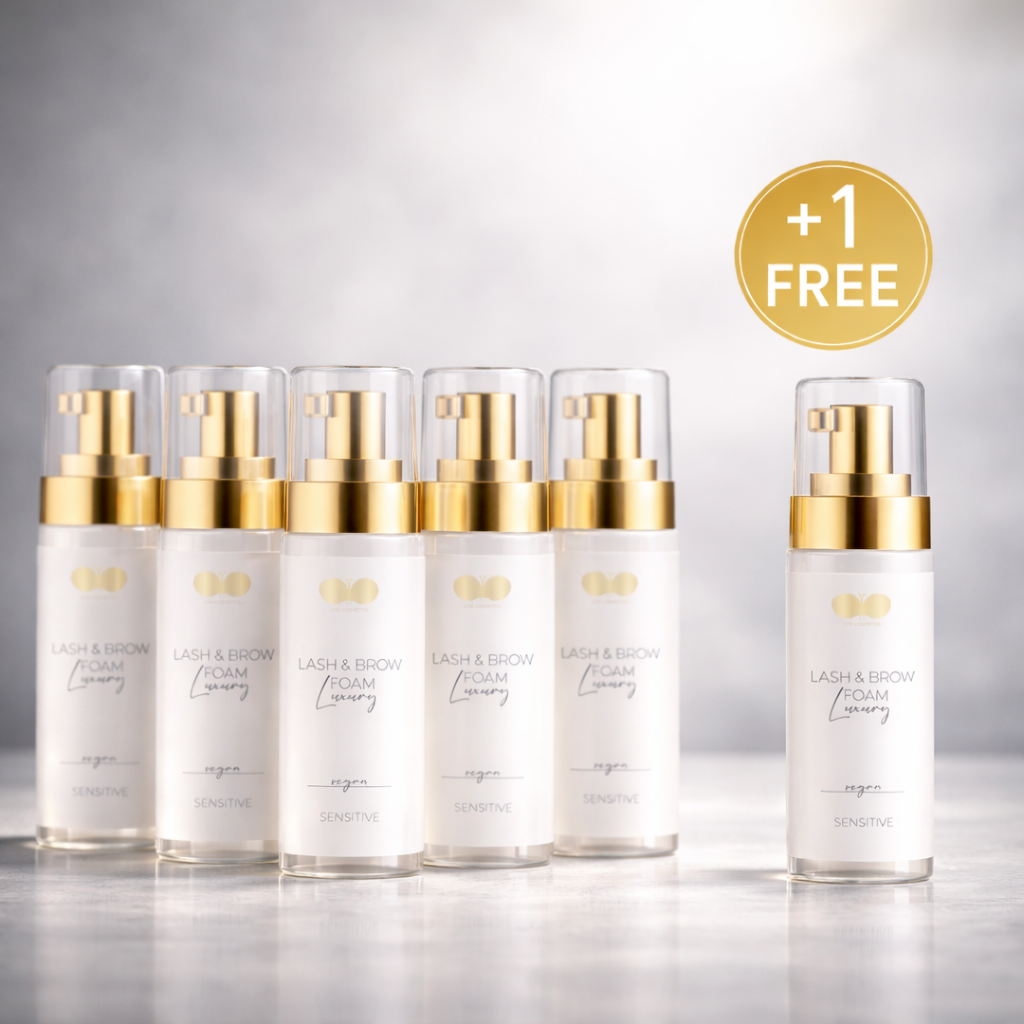 Wimpernshampoo 5er Set + 1 gratis | Lash & Brow Foam | 60 ml