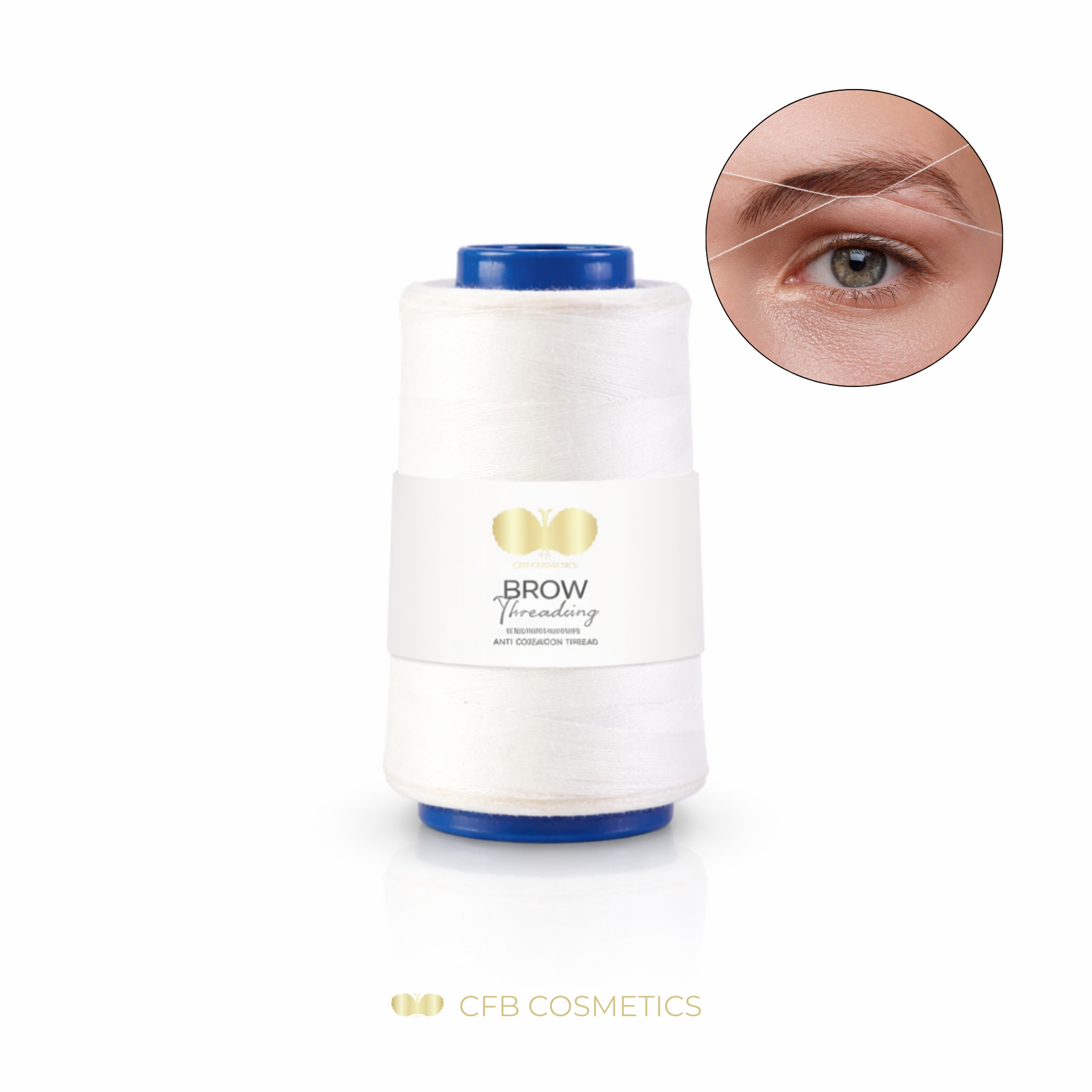 Faden Haarentfernung Augenbrauen | Fadentechnik | CFB Cosmetics®