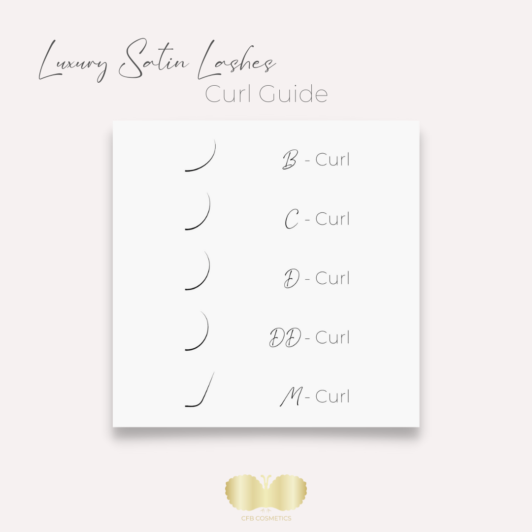 Luxury Satin Lashes | Einzellänge | 1,5mm Streifen