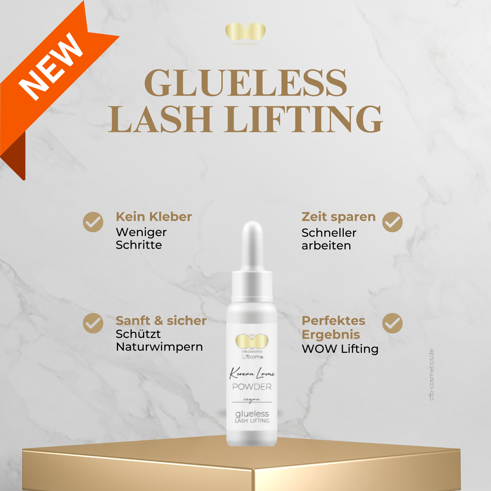 Korean Lami Powder | Glueless Lash Lifting CFB Cosmetics