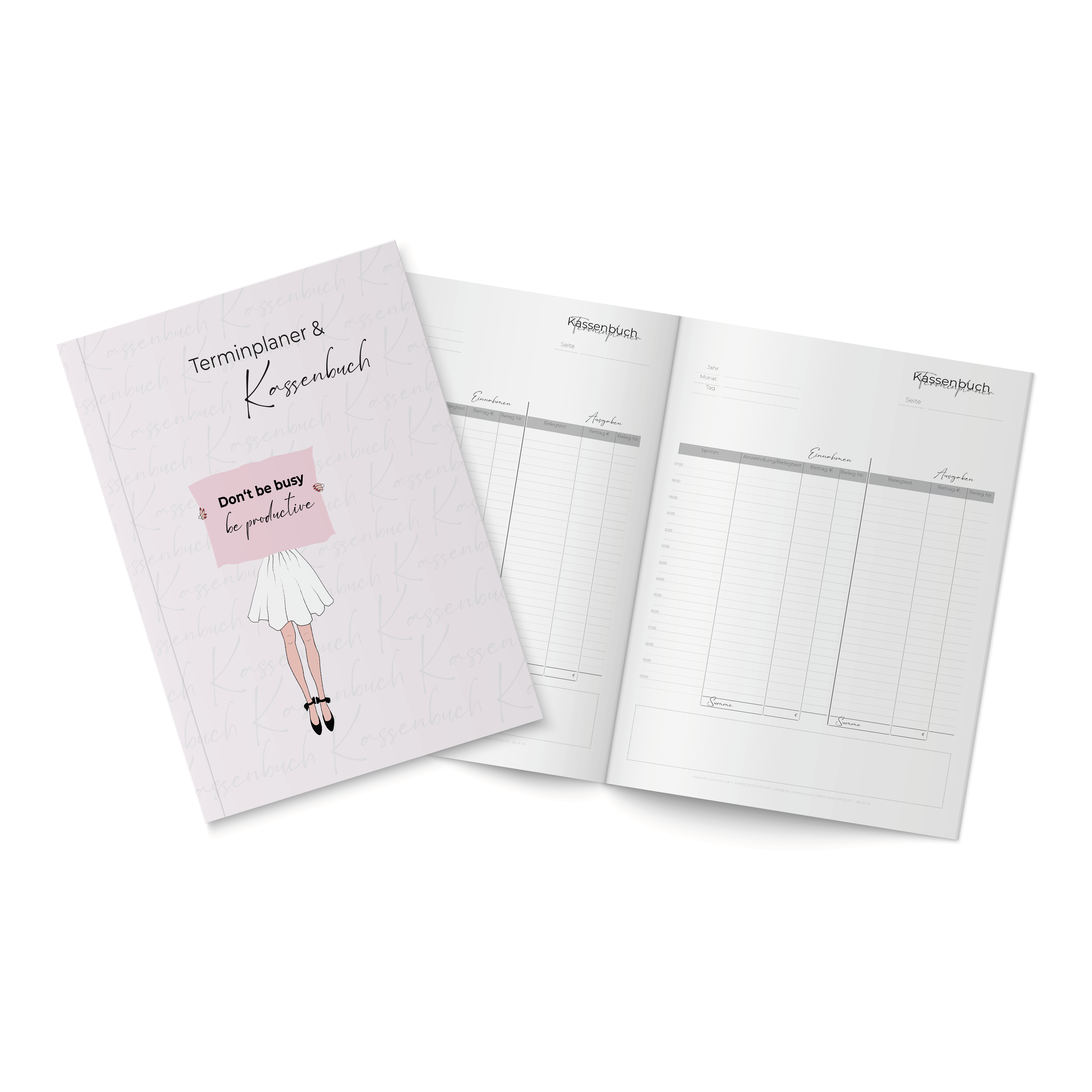2in1 appointment planner | cash book 2in1 appointment planner | cash book