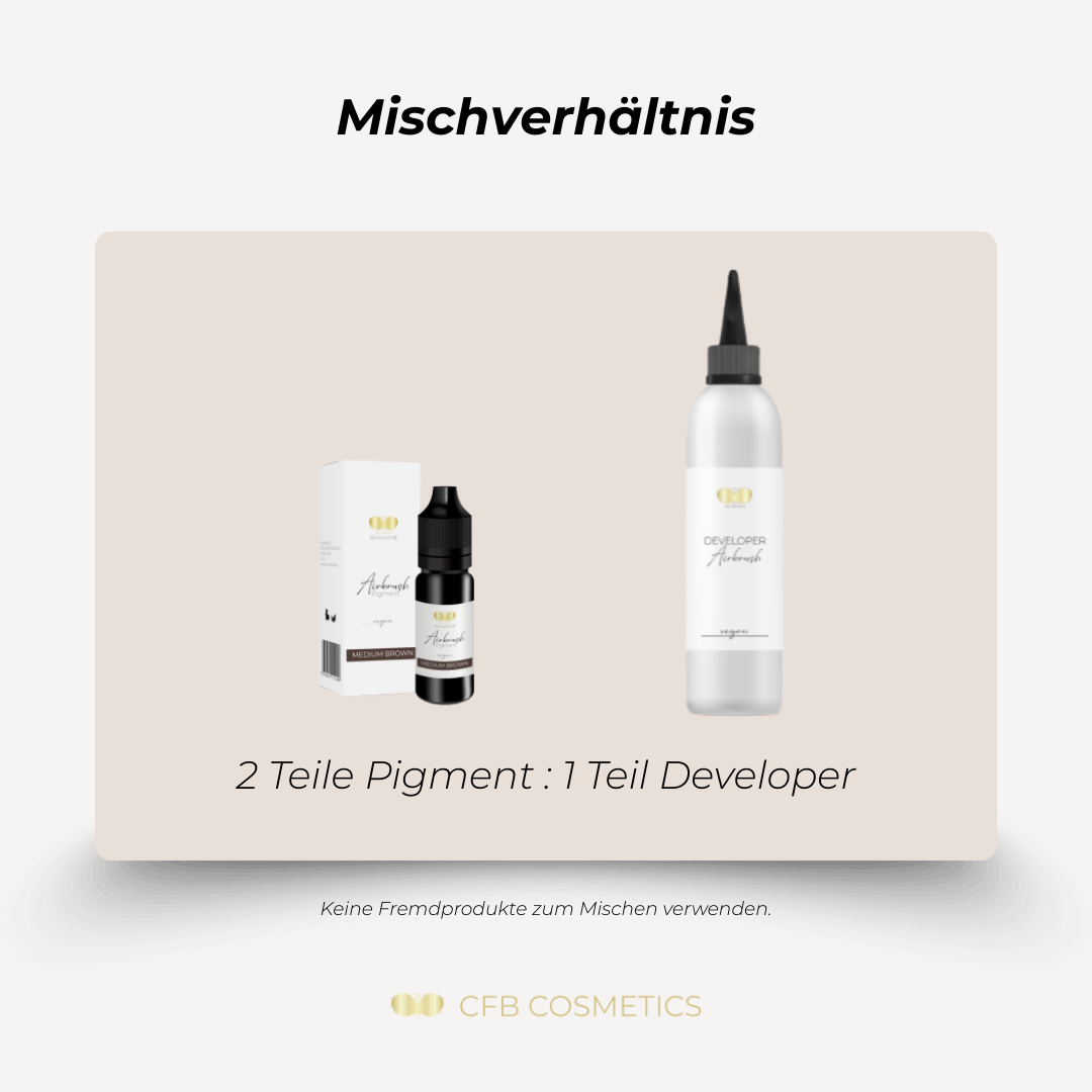 Airbrush Brows Developer Entwickler für Pigmente 100 ml CFB Cosmetics®