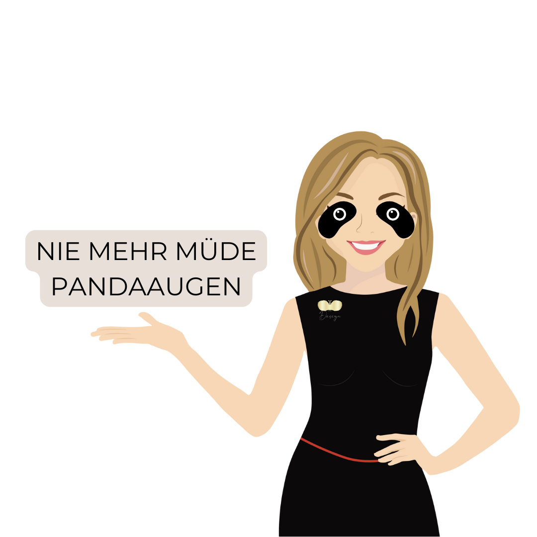 Nie mehr müde Pandaaugen