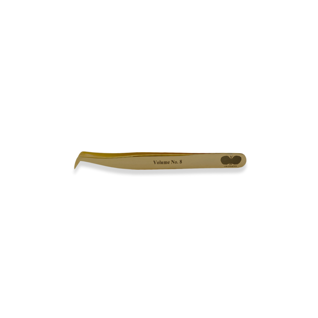 Pinzette | Gold Professional | No 8 | 75° | 6mm