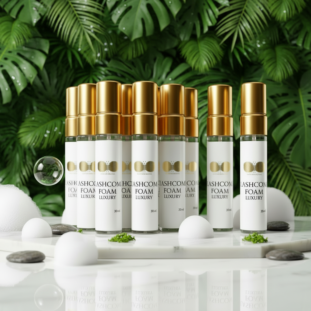 Eyelash shampoo set of 10 + 2 free | Lash &amp; Brow Foam 5ml