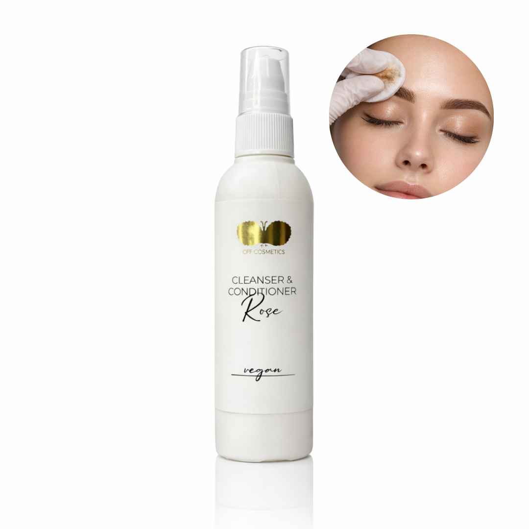 Cleanser und Conditioner Rose | für Henna Brows | 100 ml | BrowCom® | CFB Cosmetics®