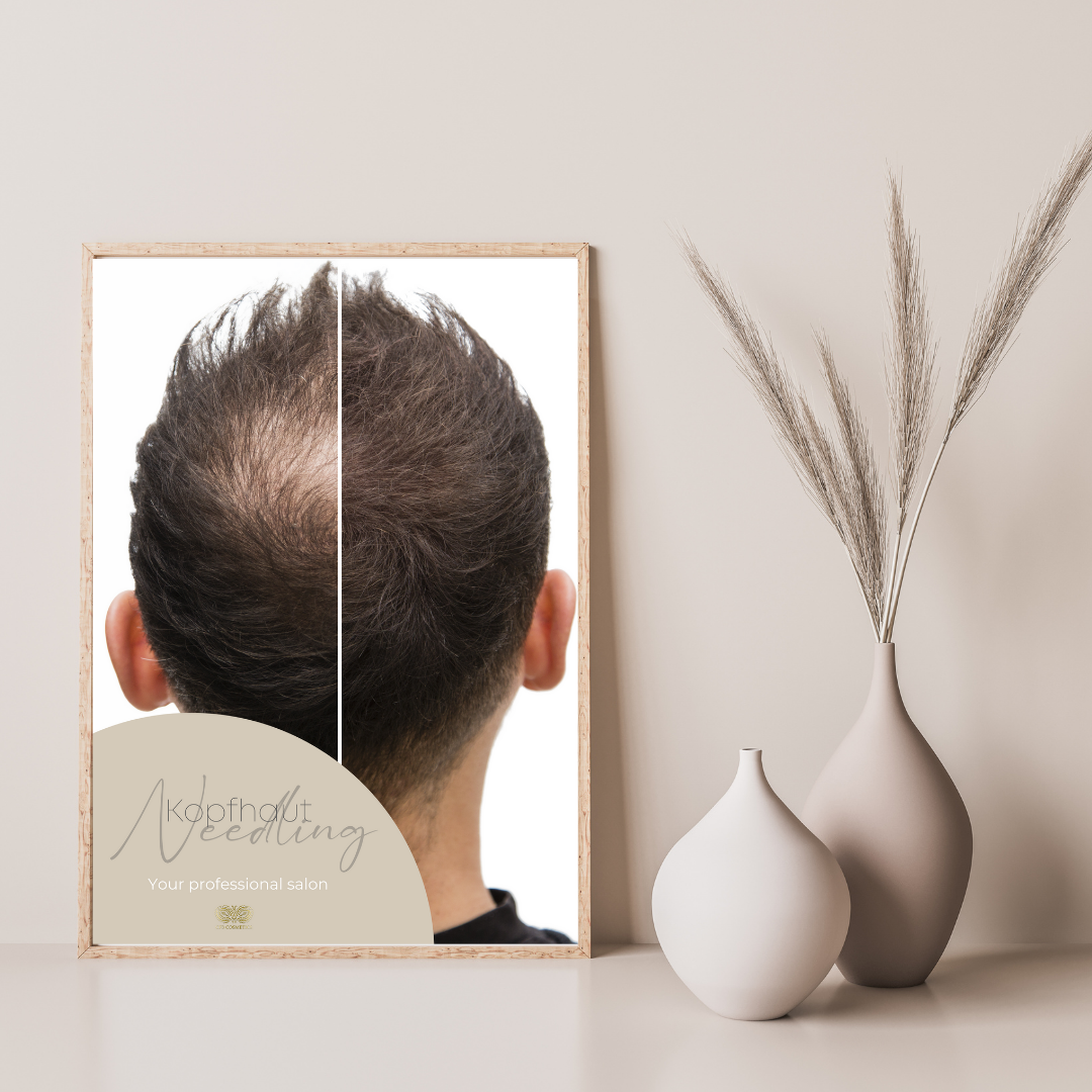 Poster Needling scalp | DIN A1