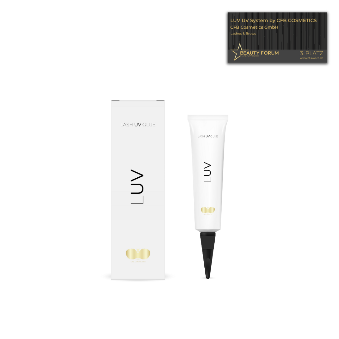 !! VORBESTELLUNG LIEFERDATUM ca. 10.11.25 !! UV Wimpernkleber | transparent | Auch für Haar Extensions !! VORBESTELLUNG LIEFERDATUM ca. 10.11.25 !! UV Wimpernkleber | transparent | Auch für Haar Extensions