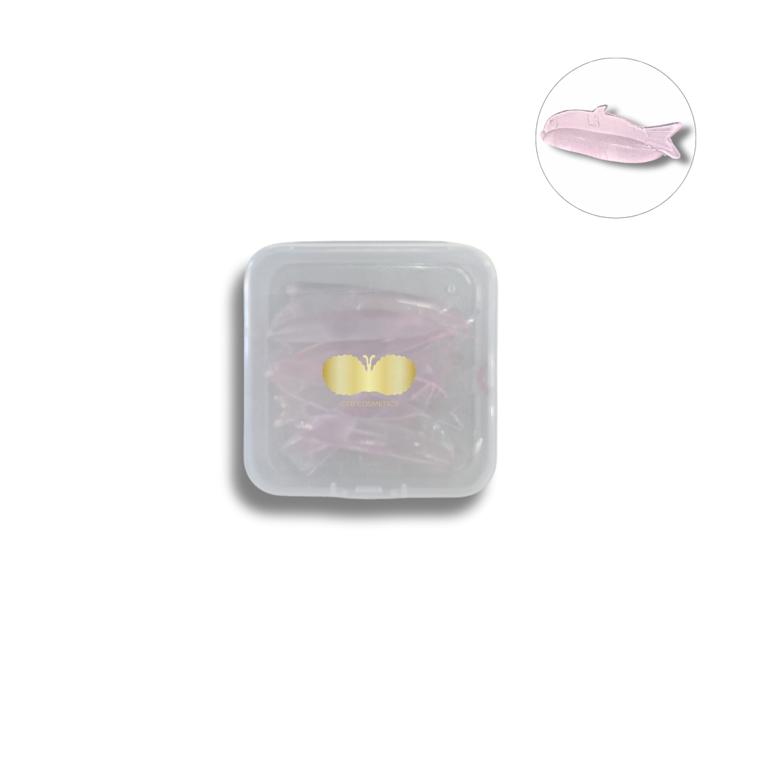 Lifting Silikonpads | Fisch-Motiv | pink | selbstklebend Lifting Silikonpads | Fisch-Motiv | pink | selbstklebend