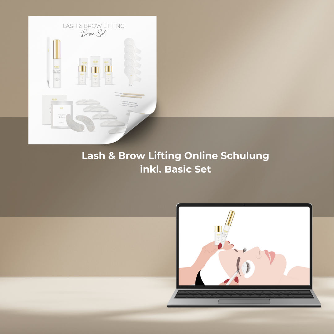 Lash &amp; Brow Lifting online training with set