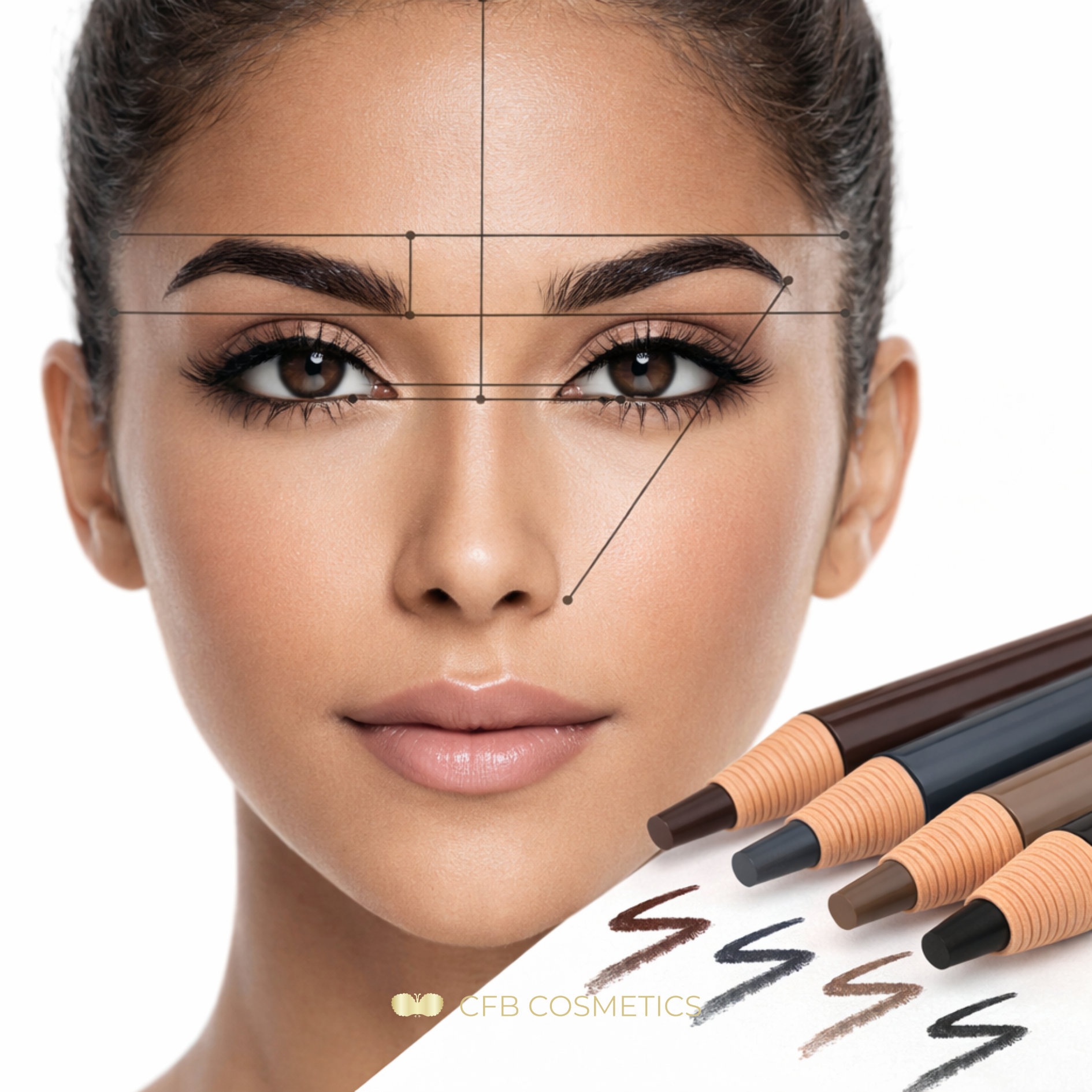 Vorzeichenstift für Augenbrauen Styling CFB Cosmetics®