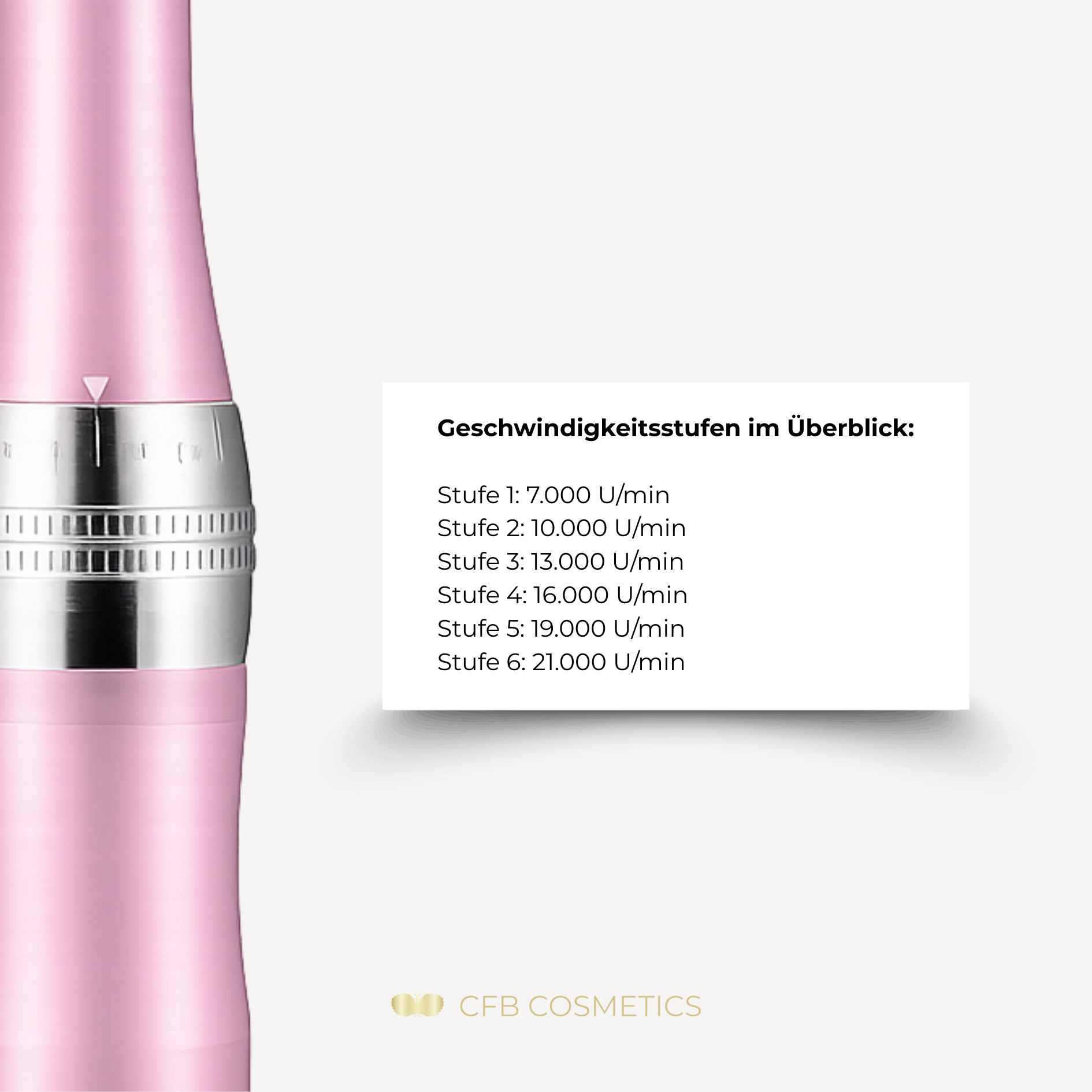 Microneedling Pen kabellos & flexibel | inkl. 12× Nadeln | CFB Cosmetics®