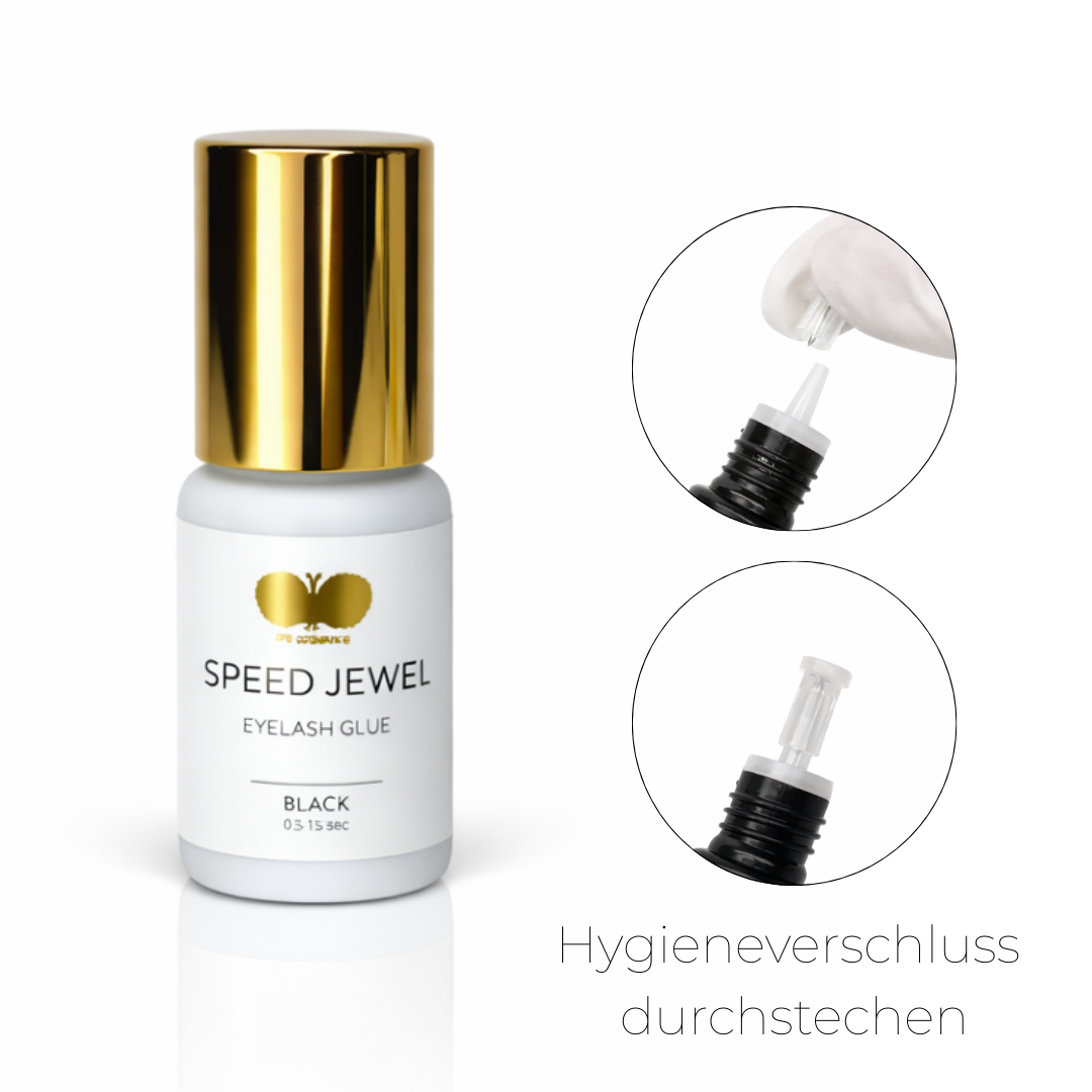Wimpernkleber SPEED JEWEL Wimpernverlängerung | Doppelpack - CFB Cosmetics®