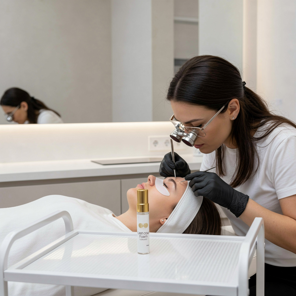 Wimpernshampoo 10er Set + 2 gratis | Lash & Brow Foam 5ml