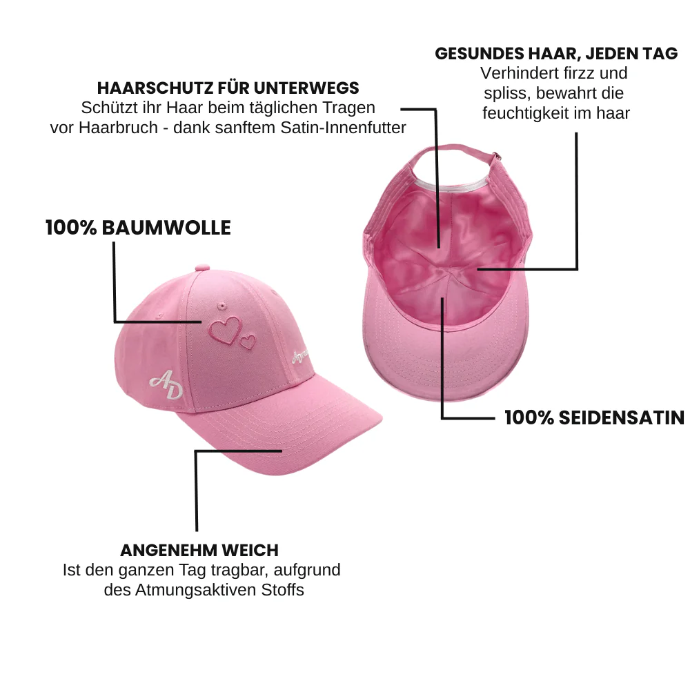 Haarschonende Cap | Advancing® Ventura | mit Seidensatin