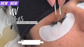 UV eyelash extensions | head lamp | with white UV LED light | LUV System®