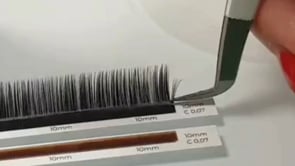 Luxury Diamond Tweezers No 8 Fine Eyelash Extension Volume Technique CFB Cosmetics®